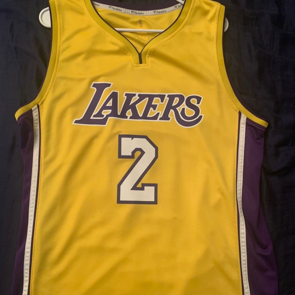 Vintage Lonzo Ball Lakers Jersey